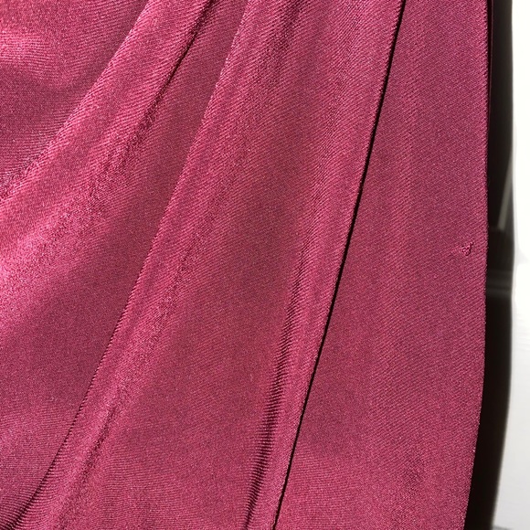 Sleeveless Portrait-Collar Draped Gown - Picture 7 of 11